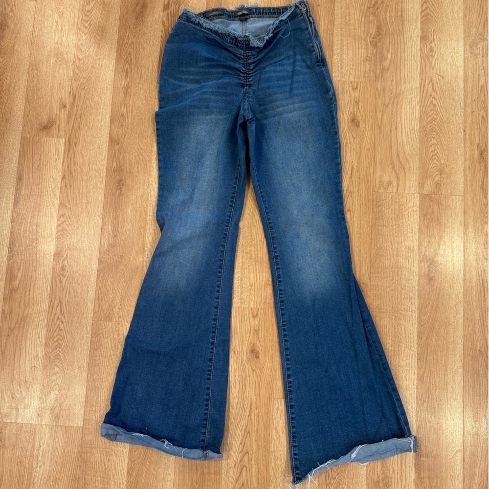 Wild Fable Dark Blue Flare Jeans